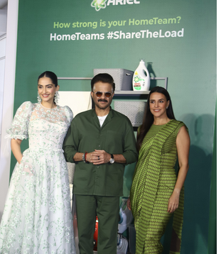 Anil Kapoor and Sonam Kapoor Unveiled the Seventh Edition of Ariel #ShareTheLoad Film