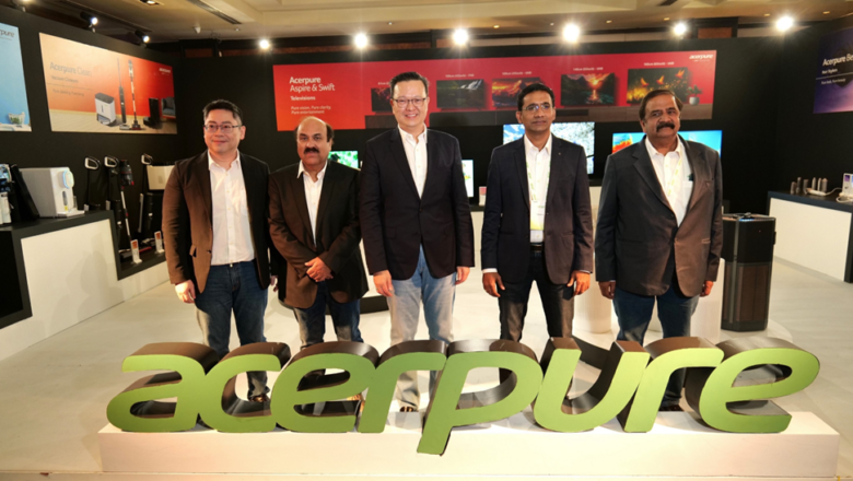 Acer Launches Acerpure Consumer Electronics brand in India with TVs, Water Purifier, Air Circulator Fans, Vacuum Cleaners, Personal Care products.
