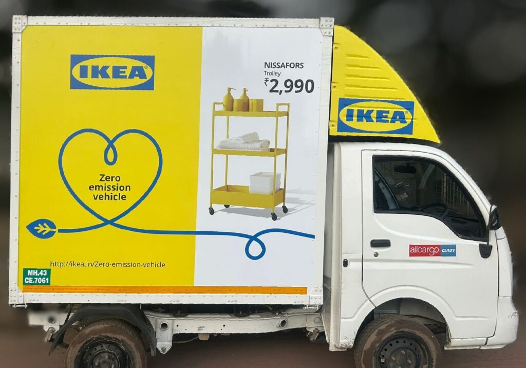 IKEA India Makes Bold Leap Towards Sustainability with 100% EV Deliveries across Bangalore, Hyderabad and Pune