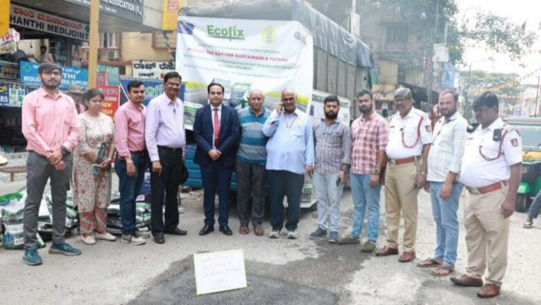 BBMP successfully utilized CSIR CRRI steel slag based instant pothole repair technology ECOFIX to fix the Bengaluru City Road