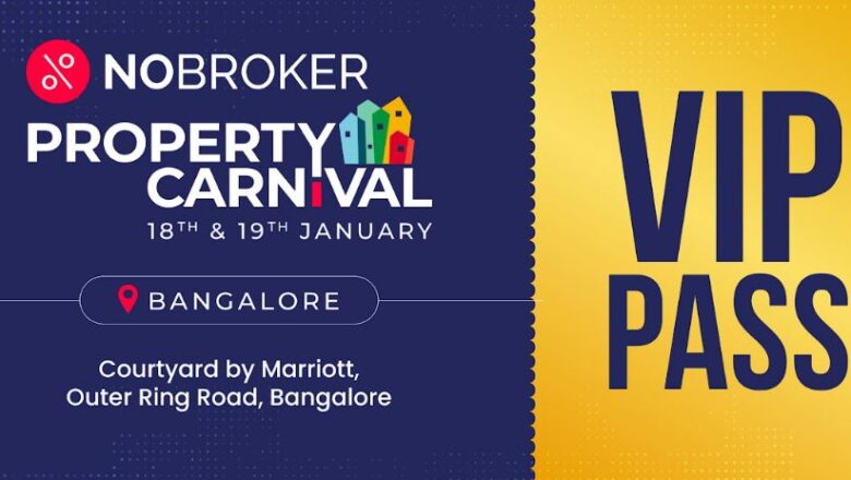 NoBroker Announces Second Property Carnival in Bangalore