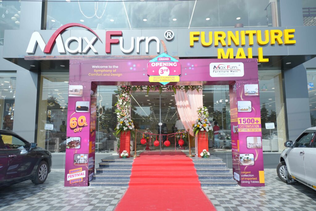 Max Furn Launches Third Flagship Furniture Mall in Nelamangala