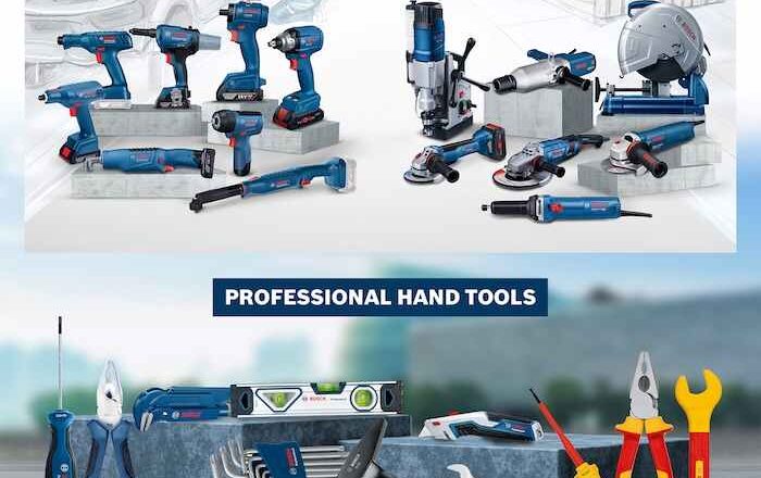 Bosch Power Tools Launches New Hand Tools Range; Also Expands the Portfolio with Advanced Industrial Tools
