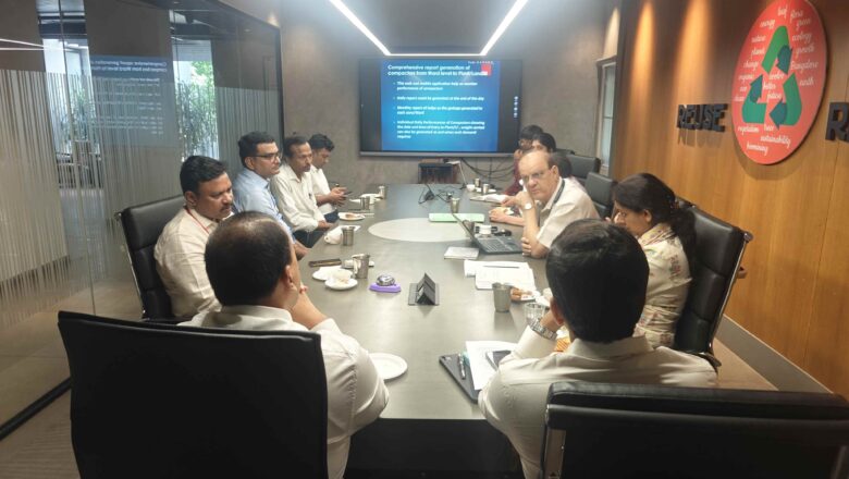 Swachh Bharat Mission Director visited Solid Waste Management unit in BBMP limits