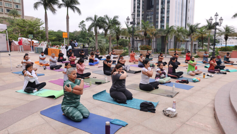 UB City Transformed into a Wellness Haven with Luxe Yoga Weekend for World Yoga Day