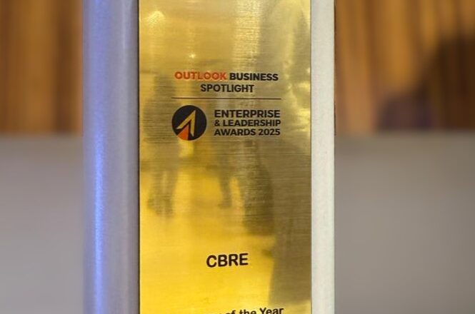 CBRE India Recognized as ‘Company of the Year’ at Outlook Business Spotlight Enterprise & Leadership Awards 2025