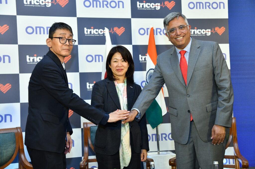 Tricog Health, Omron Healthcare collaborate on AI-powered cardiac care and remote patient monitoring.