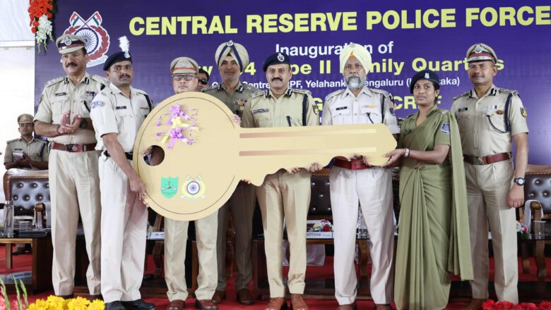 DG CRPF Inaugurates 304 Newly Constructed Family Quarters at GC CRPF Yelahanka, Bengaluru