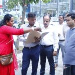 Demand notices have been issued to properties on Indiranagar 100-Feet Road following a re-assessment and revision survey of property tax. An estimated amount of ₹7 crore has been identified as differential tax for 49 buildings.