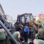 10 KM Road and Footpath Cleaning Drive: Rajendra Cholan