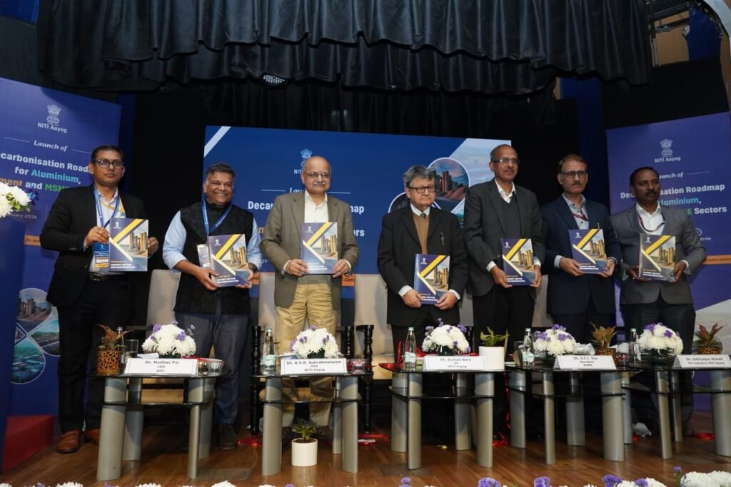 NITI Aayog releases three reports on green transition in cement, aluminium and MSME sectors