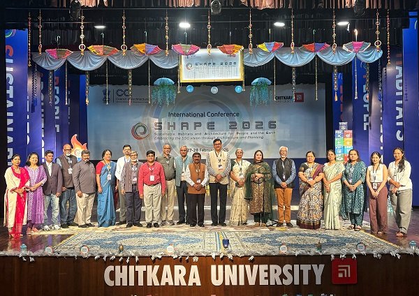 Council of Architecture’s SHAPE 2026 International Conference on Sustainable Habitats Concludes at Chitkara University, Punjab