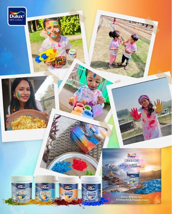 Dulux Weathershield brings a ‘Colourful and Powerful’ Holi to Consumer Doorsteps with Blinkit.