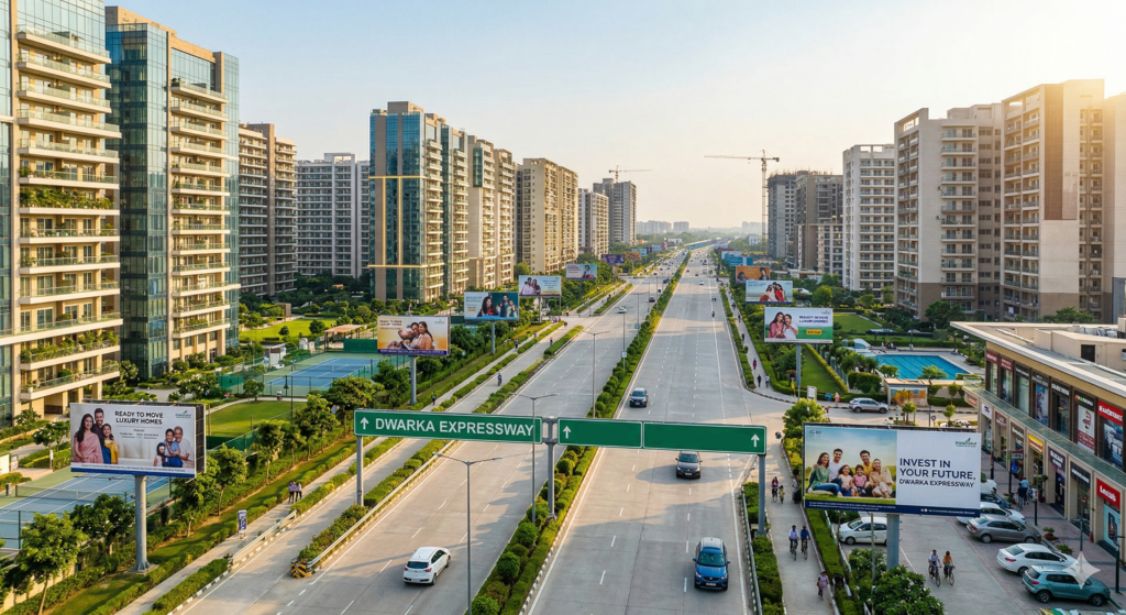 Dwarka Expressway Sees 200% Property Price Jump in a Decade as Government Backing and Infra Push Fuel Realty Boom.