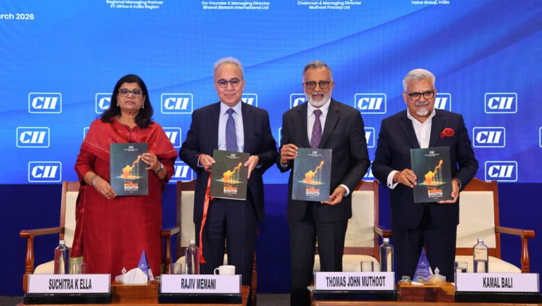 CII Releases Report ‘Rising South: Next Wave of Growth’ at its South India Annual Convention 2026.