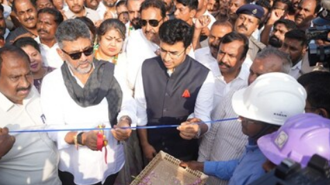 Most difficult metro stretch in Bengaluru, built by Afcons, at Silk Board inaugurated .
