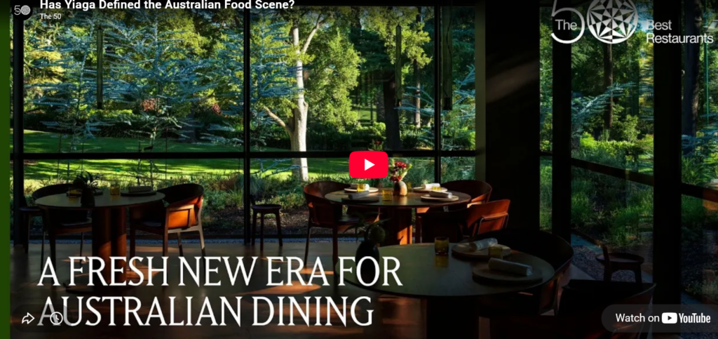 YIAGA IS NAMED WINNER OF THE VISA ONE TO WATCH AWARD AS PART OF THE 50 BEST RESTAURANTS 2026.