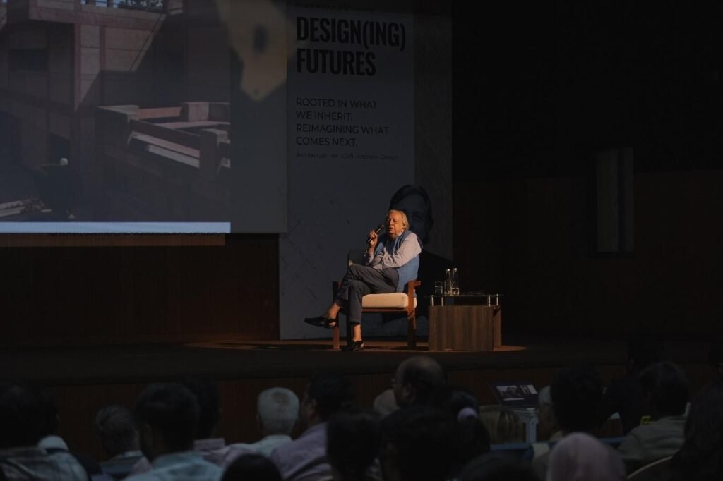 Renowned Architect Raj Rewal Interacts with Students During His Visit to Anant National University