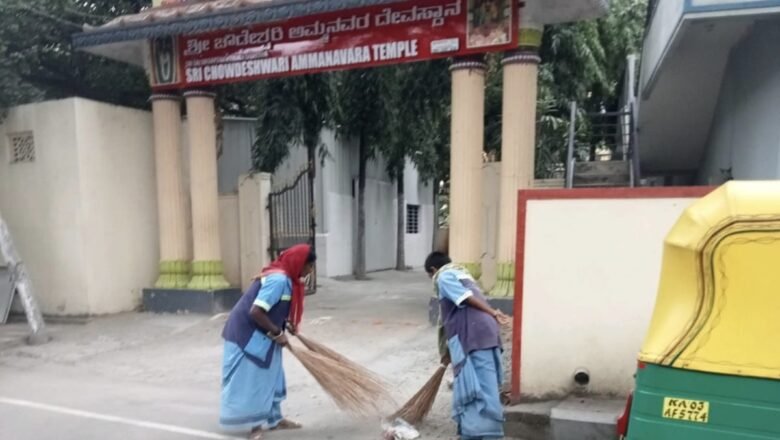 Bengaluru Central Corporation Deploys 228 Workers for Phase 4 Temple Cleanup Drive